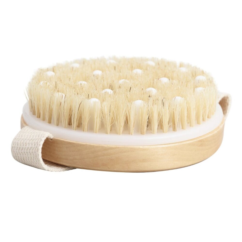 World Market Dry Body Brush Round - NWT